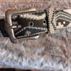 Elite Womens Multi Woven Belt.  Southwestern.